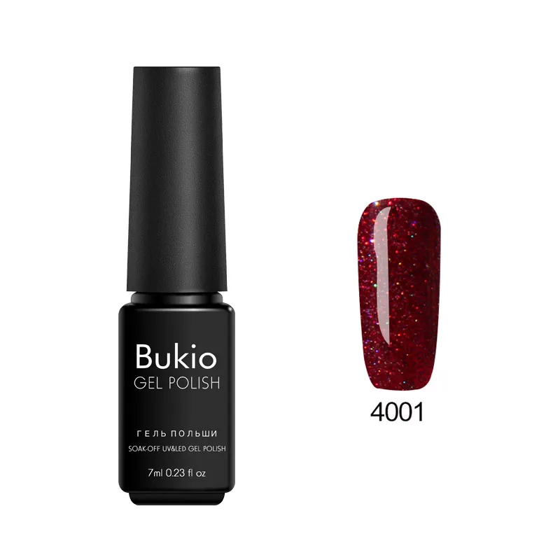 4001 Bukio Salon Блестящий неоновый лак для ногтей здоровый экологичный эмалированный гель Lucky Star неоновая серия блестящие гибридные лаки для ногтей - Цвет: 4001