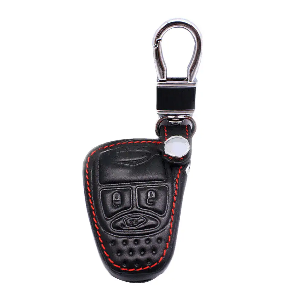 Кожаный чехол для Jeep Compass Patriot|Футляр автомобильного ключа| |