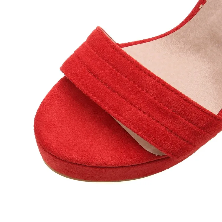 Сандалии женские на платформе Водонепроницаемые босоножки с бантом для сцены