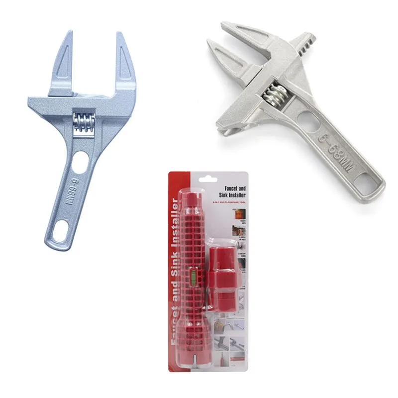 Гаечный ключ многофункциональный инструмент для монтажа на смеситель и раковину