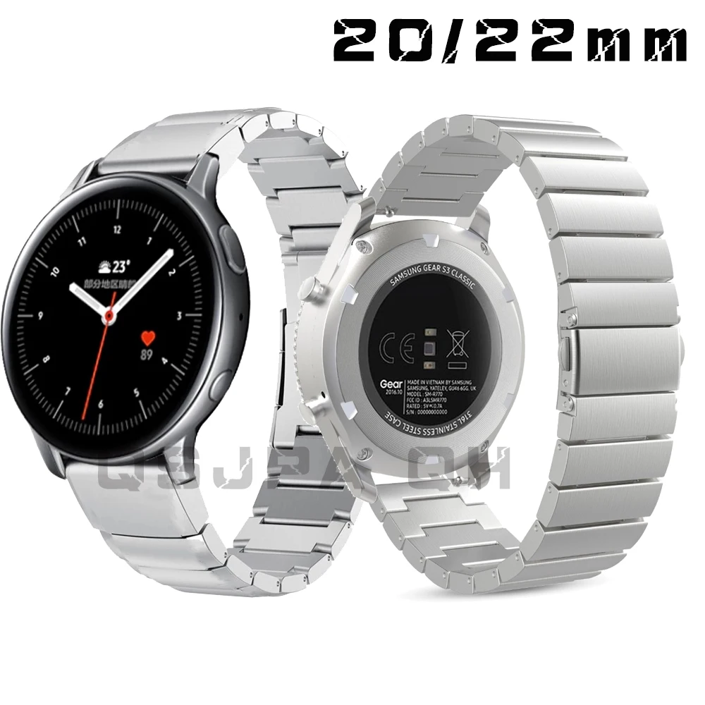 

20mm 22mm Huami Amazfit Gtr Bip Strap For Samsung Gear S3 s2 Sport Classic Huawei GT 2 Active Galaxy Watch 42mm 46 Band 40 44mm