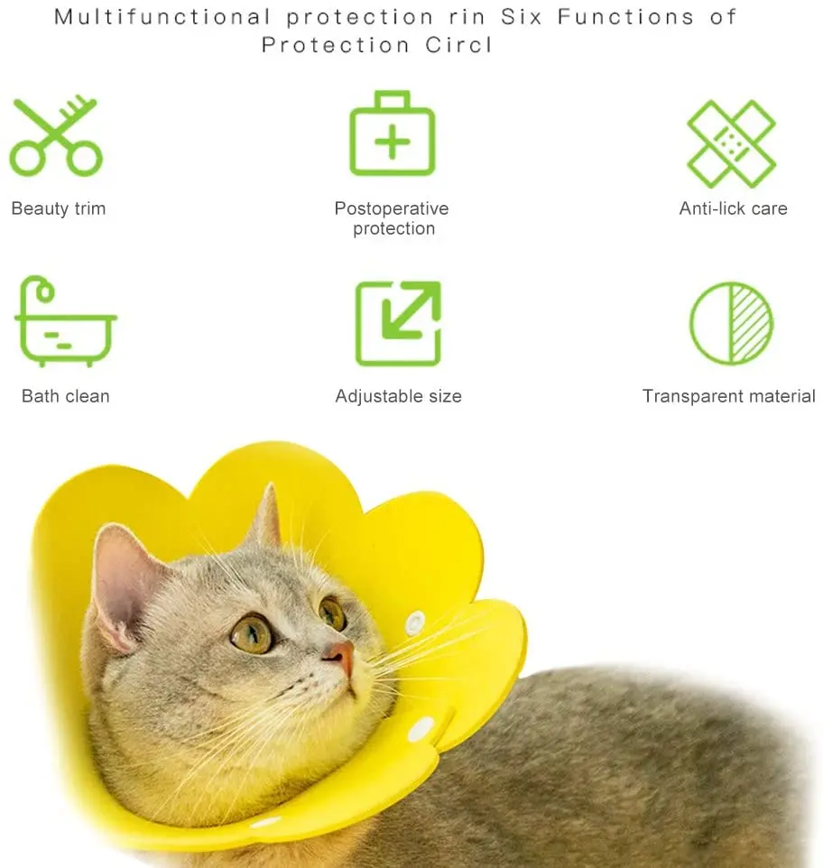 2/5/10 шт Pet Элизабет круг-воротник кошка заживления ран медицинская Анти Укус с