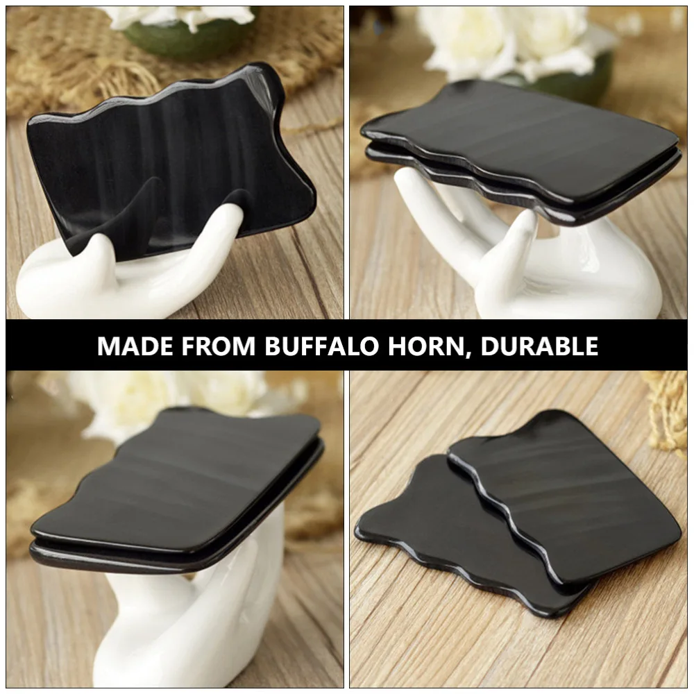 

2PCS Face Body Scraping Plate Professional Scraping Plate Body Acupoint Massager