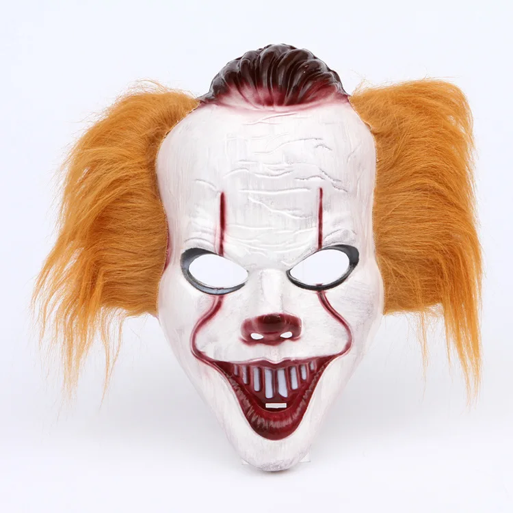 Новинка 2020 маска Стивена Кинга It 2 клоуна Pennywise ужасная для косплея на Хэллоуин