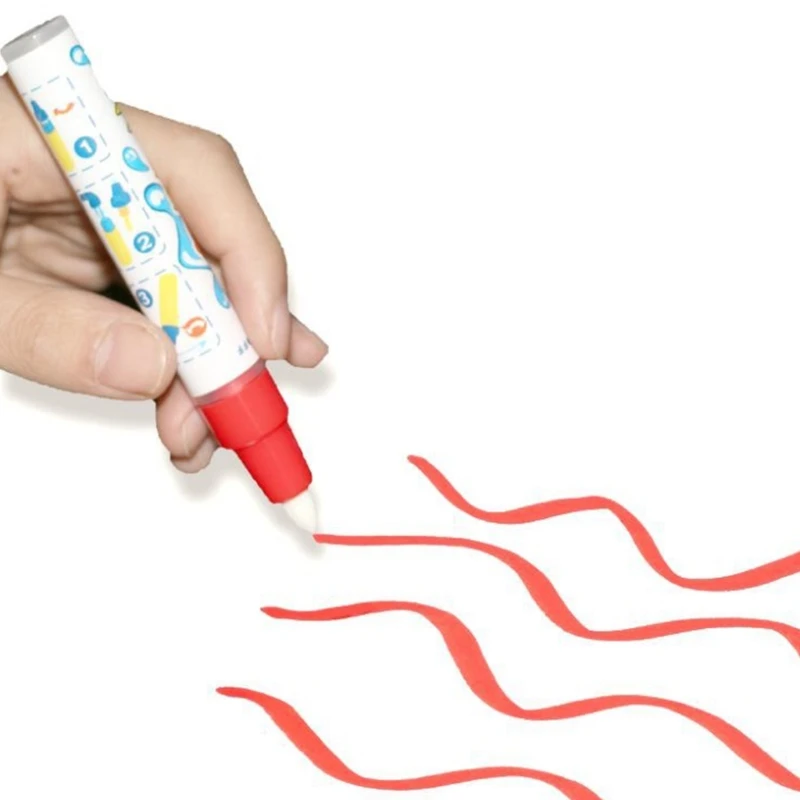 Волшебные акваручки для рисования синие/красные акварелью ручки D5QC - купить по