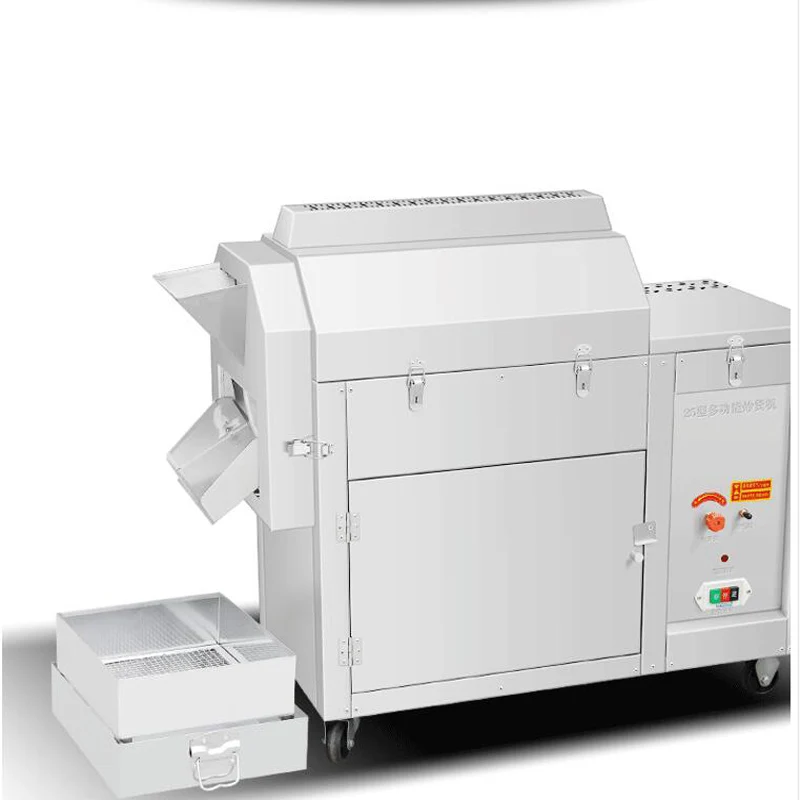 

Seed Roaster Pine Nut Baking Machine Peanuts Chestnut Frying Machine Commercial Nut Roasting Machine