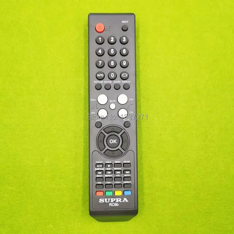 Оригинальный пульт дистанционного управления RC6b для supra S TV-LC1937WL TV-LC2237FL TV-LC2437AFL lcd tv