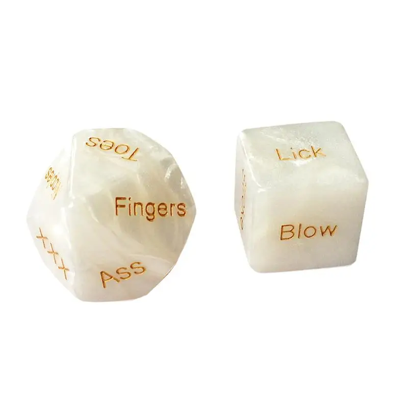 1 пара мраморных игральных костей забавные легкие креативные игральные кубики