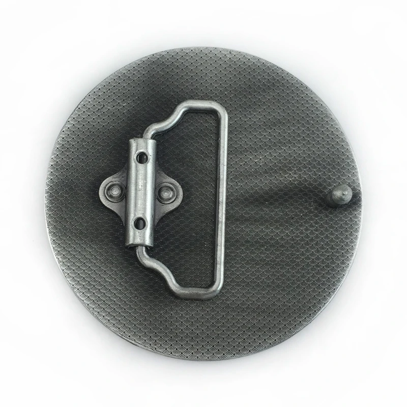 Ковбойские серебристо-красные леопардовые пряжки для ремня металлические