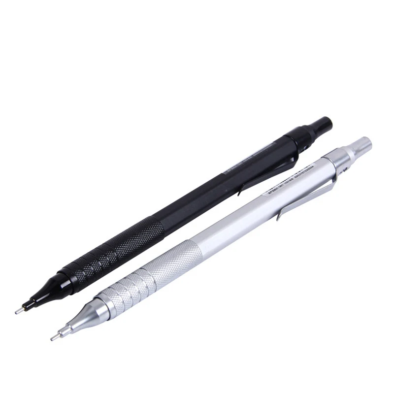 

Metal Mechanical Pencil. All Metal Case 0.5mm Movable Pencil Press Pencil Office And School Stationery Writing Supplies