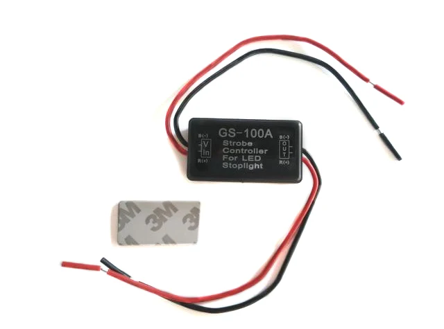 12В GS-100A светодиодный стоп-сигнал стробоскопический модуль блок контроллера для