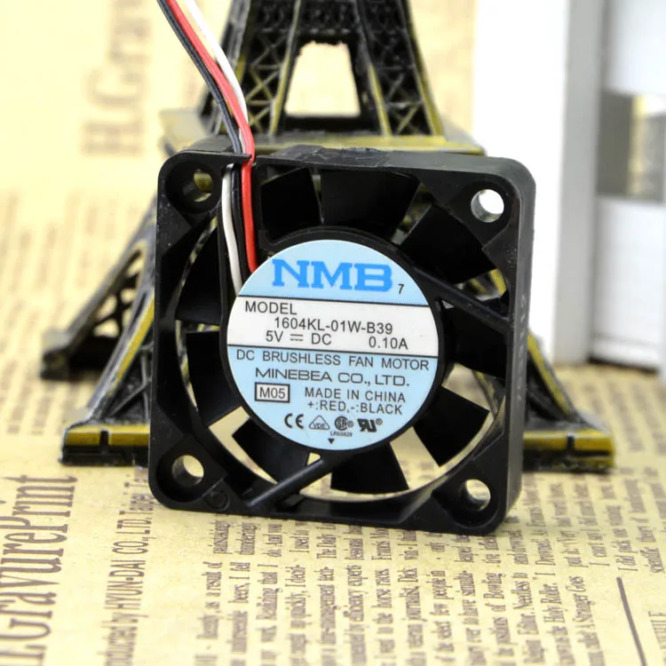 Новый 4010 1604KL 01W B39 5V 0.10A 3 провода защиты электродвигателя Вентилятор