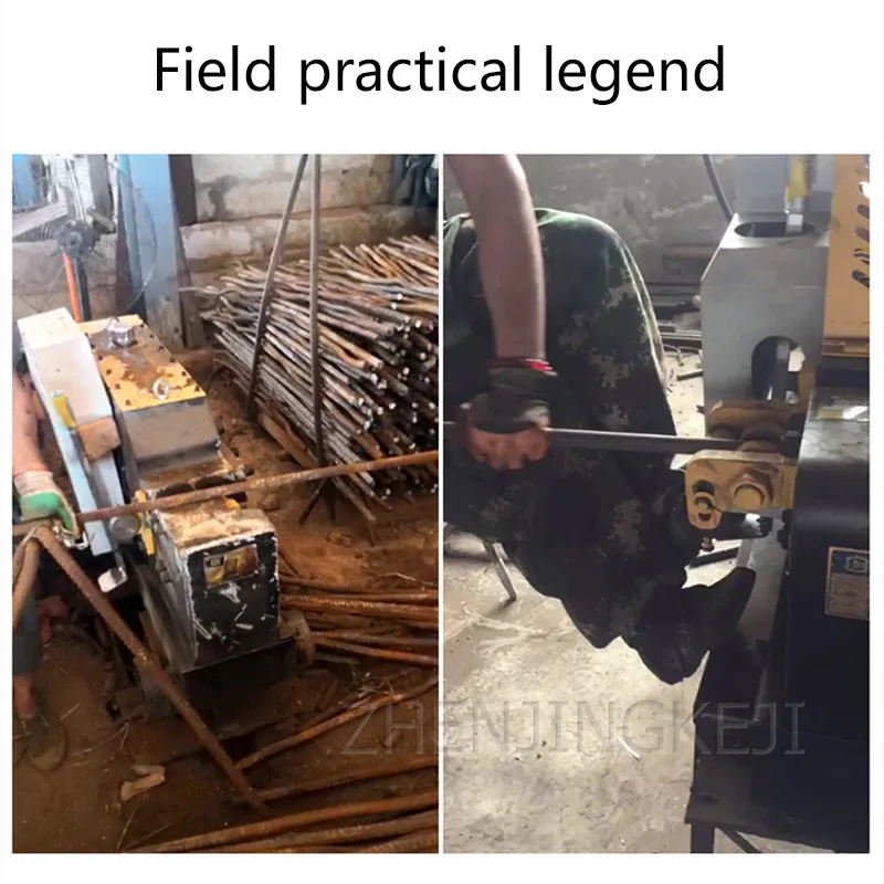 

380V Rebar Cutting Machine Tools Desktop Square Steel Cutting Machine Round Steel Flat Iron Rebar High Efficiency Rebar 4KW