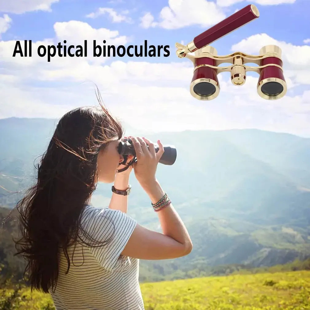 

3X25 Theater Mirror High Magnification High-definition All-optical Binoculars Portable Children's Women's Telescope