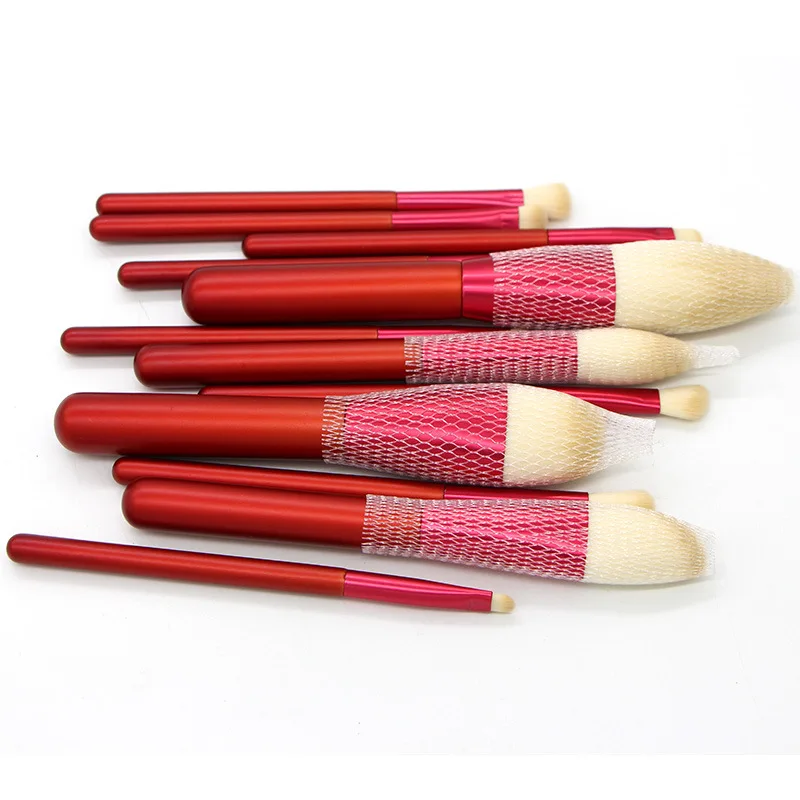 12 шт. в упаковке Китай (материк) красного винограда набор кистей для макияжа глаз