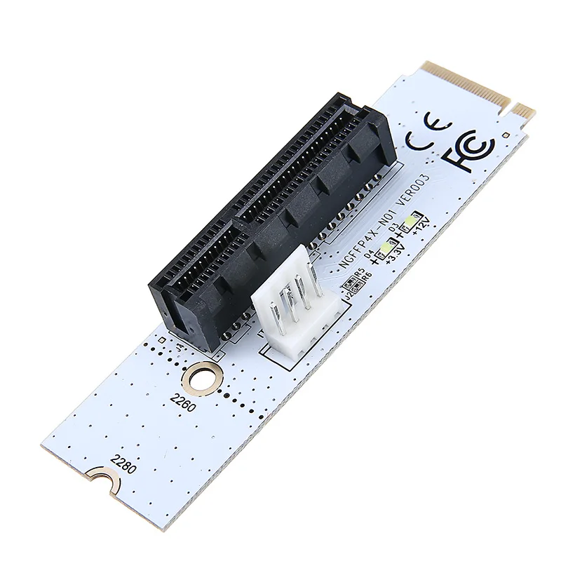 Mayitr 1 шт. NGFF M2 к PCI-E 4X 1X слот Райзер карта M ключ SSD порт адаптер для Windows систем Linux Mac |