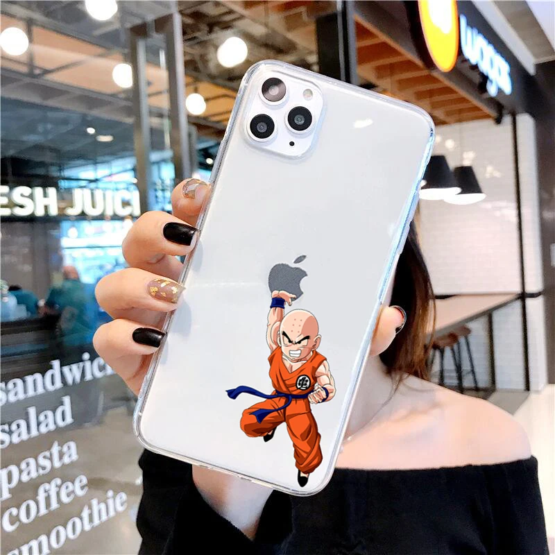 Чехол для телефона Dragon Ball DragonBall z мягкий чехол из ТПУ IPhone 11Pro Max Goku 6 6S 7 8Plus X Xr Xs |