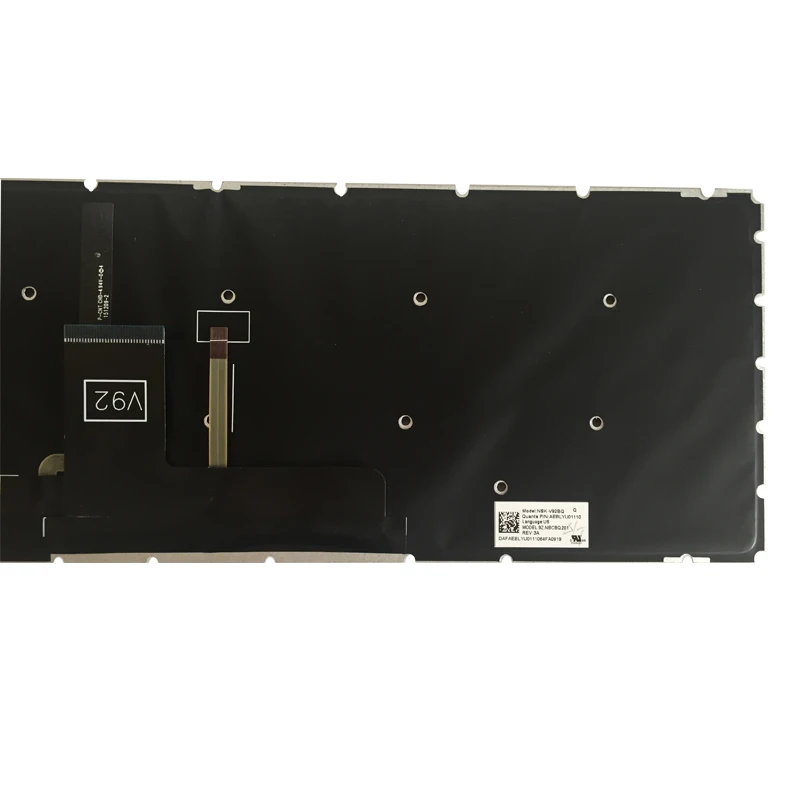 Новая клавиатура US для ноутбука Toshiba Satellite радиус P55W P55W-B P55W-B5224 P55W-B5220 P55W-B5318 черная