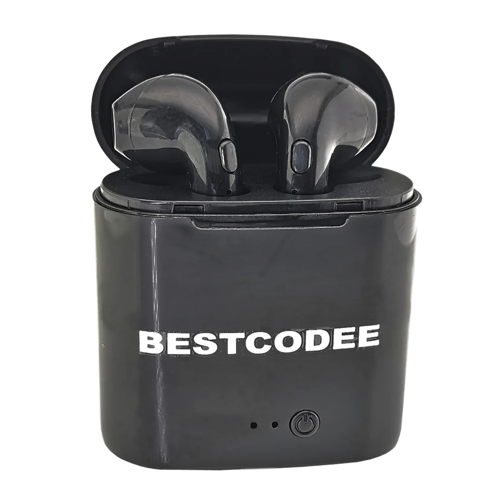 Трендовые наушники I7S 5 0 TWS беспроводные Спортивная стерео гарнитура для iPhone 7 8 X