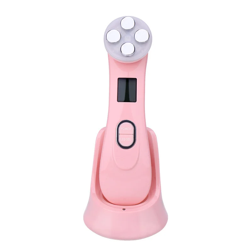 

RF Skin Rejuvenation Beauty Apparatus Portable Five-color Light Micro Current LED Display Whole Body Photon Beauty Apparatus