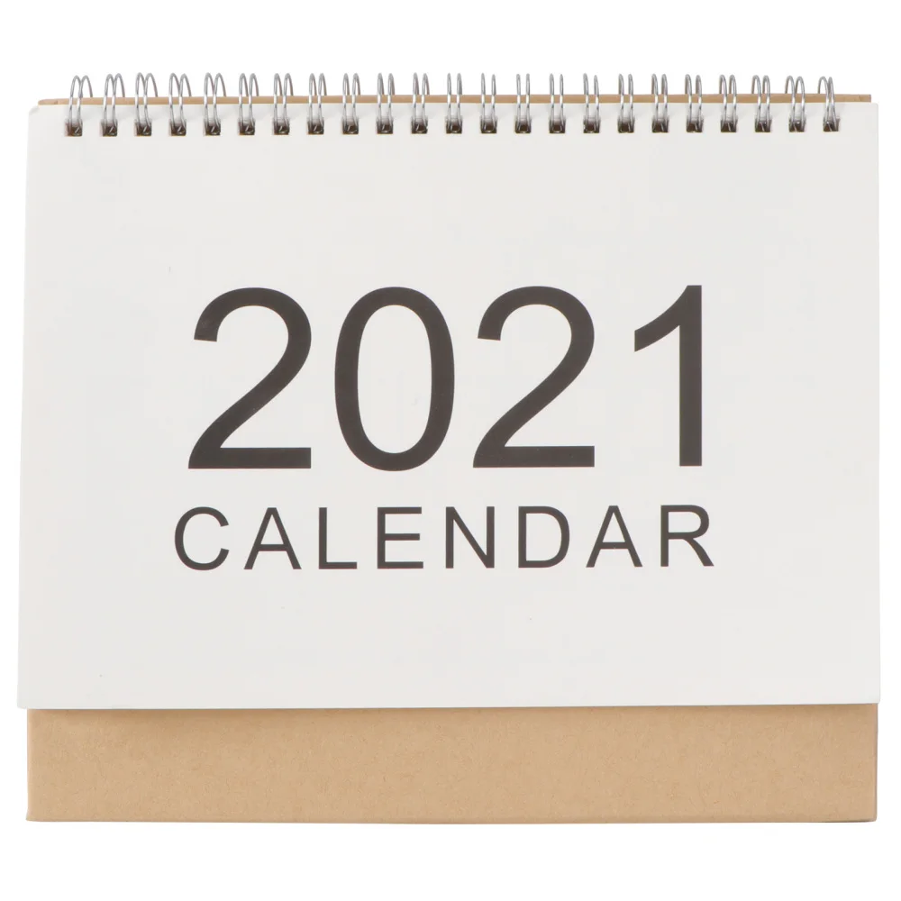 

2021 Desk Calendar with Memo Tabletop Standing Monthly Calendar for Planning
