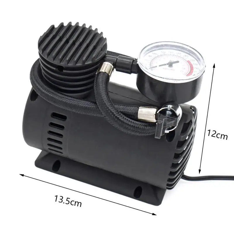 

Car Air Pump 12V Mini Electric Air Compressor Tire Pump Bicycle For Ball Tire Car Accessories Inflator Inflator Tools Repai C2N6