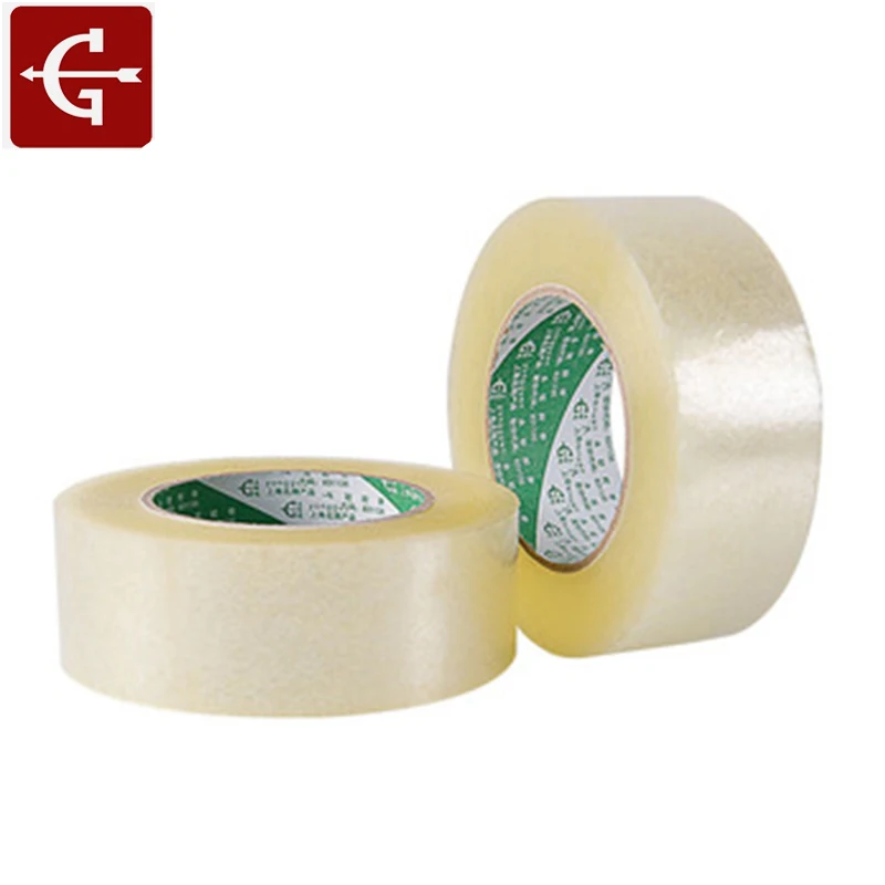 80 м прочная волоконная лента прозрачная полосатая односторонняя клейкая