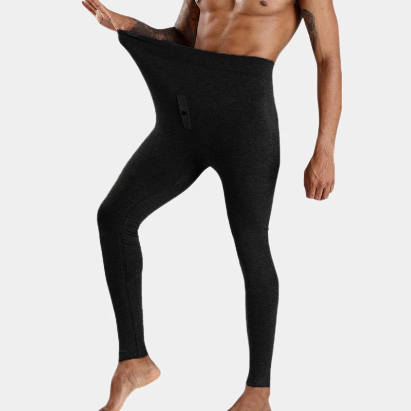 Новинка зимние мужские кальсоны термобелье теплое мужское сохраняющее тепло для