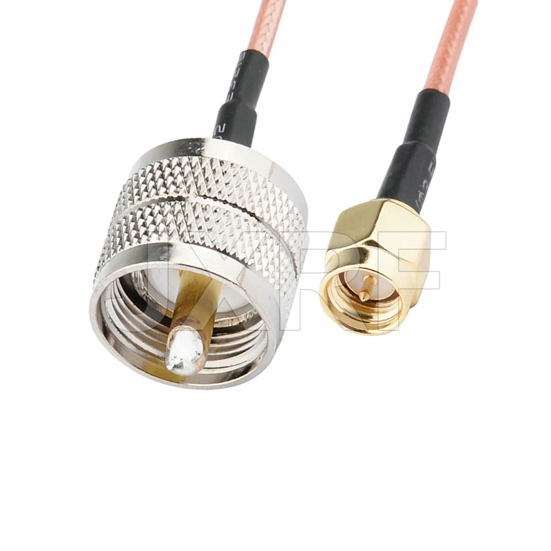 JXRF UHF SO239 розетка PL259 штекер SMA гнездо RG316 кабельный блок перемычка косичка