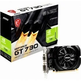 Видеокарта nVidia GeForce GT730 MSI 4Gb (N730K-4GD3/OCV1) | Компьютеры и офис