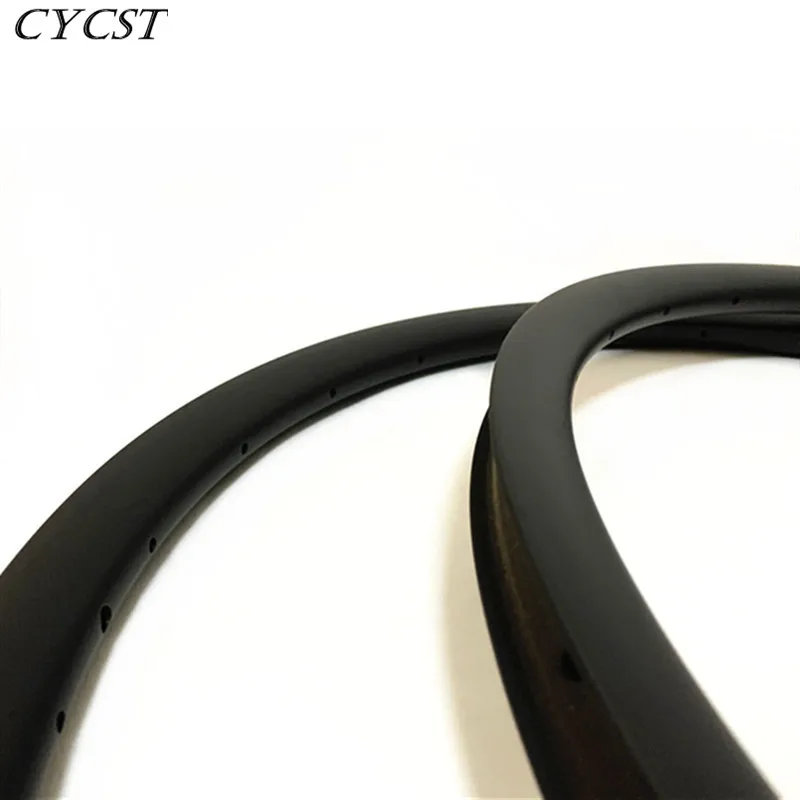 CYCST 29er 27 мм x 23 горный или Кроссовый велосипед супер легкий 285 г карбоновые диски UD
