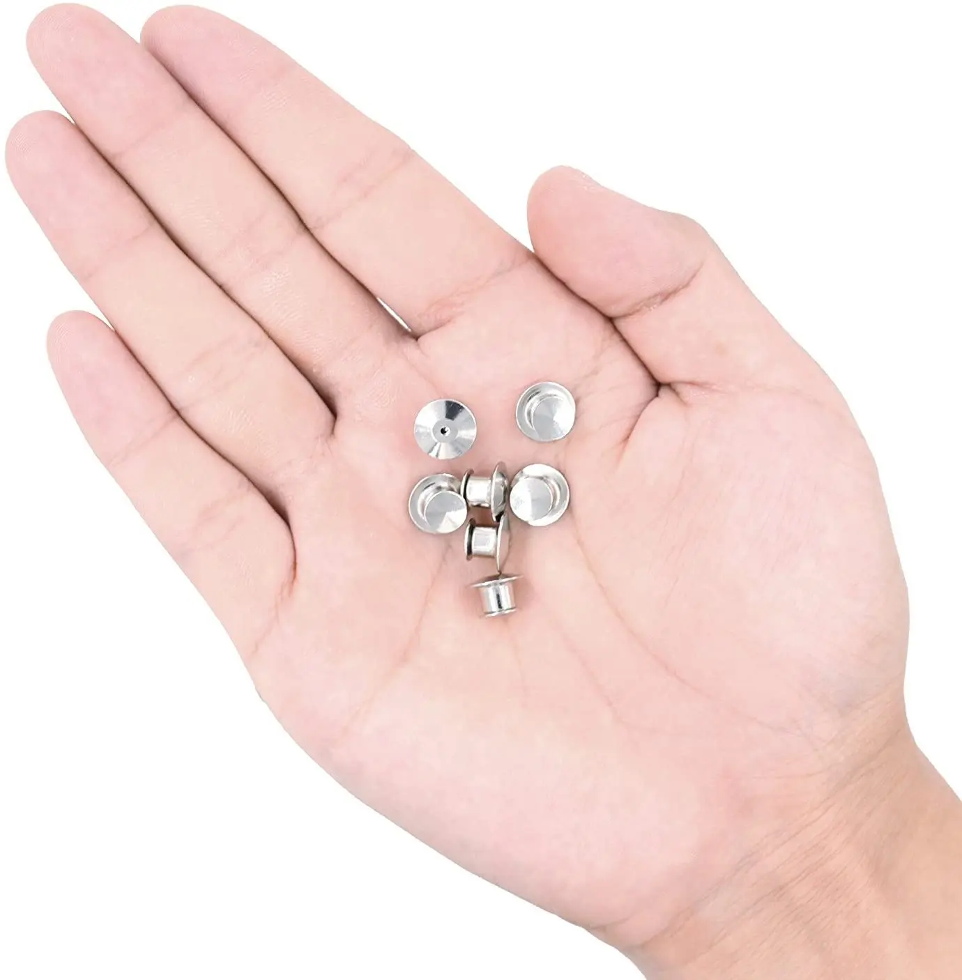 100 шт. металлические застежки клатчи для хранения|Булавки и игольницы| |