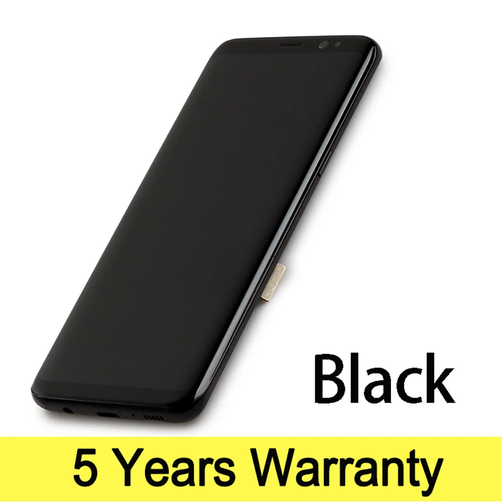 ЖК дисплей для Samsung S8 оригинальный сенсорный экран G950F G950U G950Fd Galaxy S8|Экраны