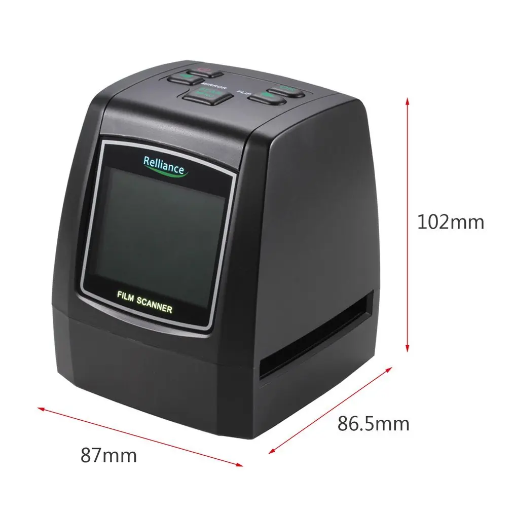 

135mm/ 126mm/ 110mm/ 8mm High Definition Film Scanner Fast Photo Printed High Resolution Photo Scanner USB 2.0 Film Converter