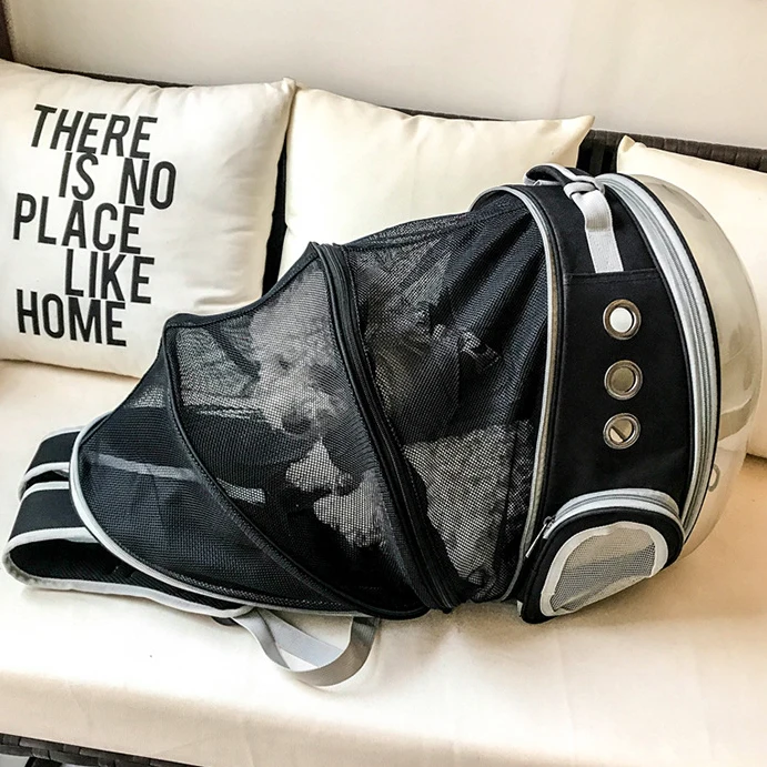 6 цветов дышащая маленькая сумка-переноска для домашних животных прозрачный