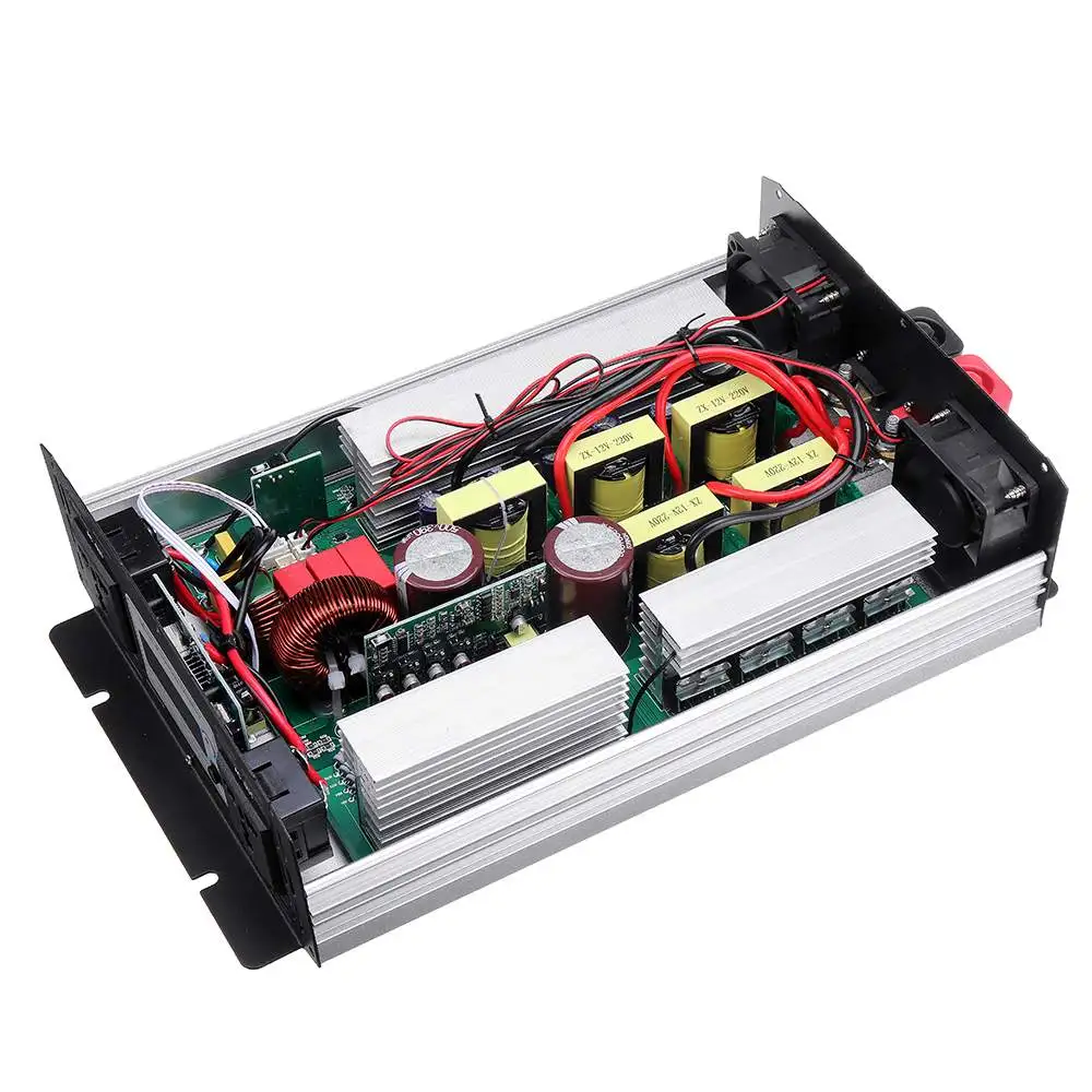 

Pure Sine Wave Inverter DC 12v 24v to AC 220v Power 2200W 3000W 4000W 5000W 6000W 7000W Car Inverter Converter with LED Display