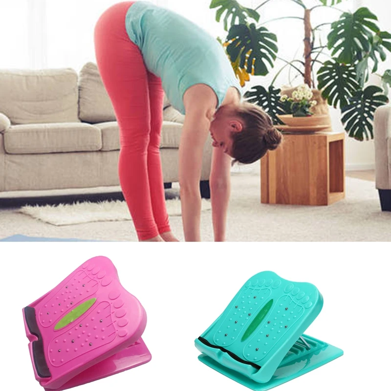 

Foot Massage Joint Orthosis Adjustable Folding Fitness Pedal Muscle Leg Stretch Board Home Stand-up Slimming Massage Stretcher