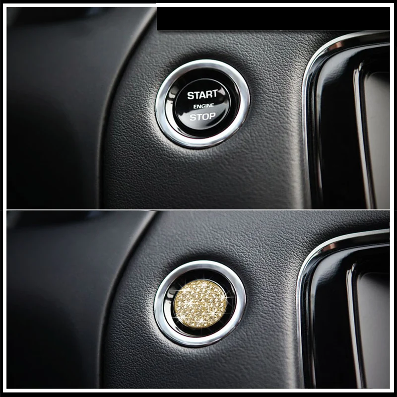 Для Land Rover Discovery Sport Дискавери 4 13 16 5 17 20 хром запуска двигателя остановить крышка