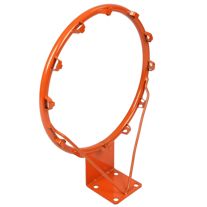 

New Sale Basketball Rim Net Indoor Outdoor Hanging Basketball Goal with All Weather Net Wall Mounted Basketball Hoop 14Inch