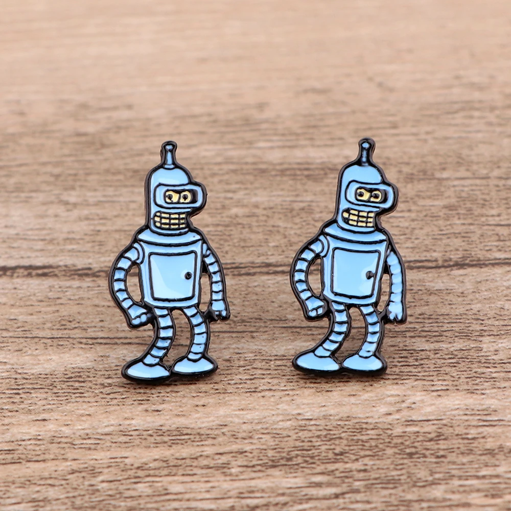 LT691 корейские классические серьги-гвоздики в стиле аниме для женщин серьги из