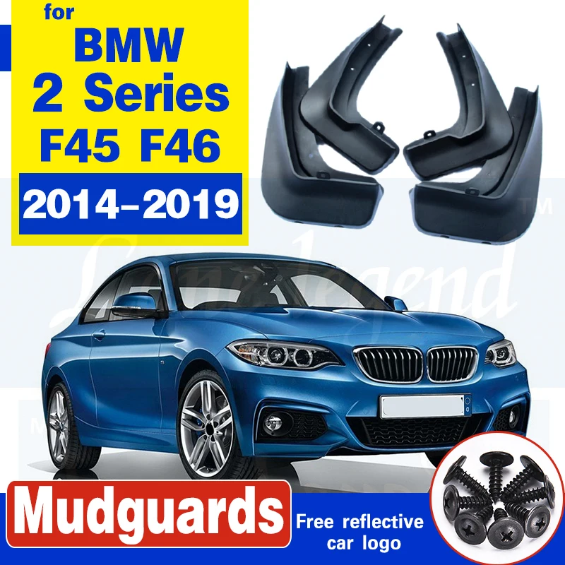 Брызговики для BMW 2 серии F45 F46 Gran Active Tourer 2014 2019 2016 2017 4 шт./компл.|Грязезащита| |