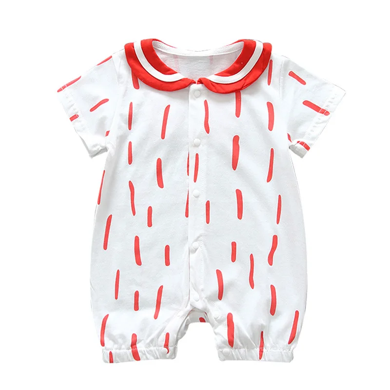 

Baby Girls Clothes Newborn Summer Jumpsuit Infant Cotton Shorts Sleeve Romper 0-12 Month