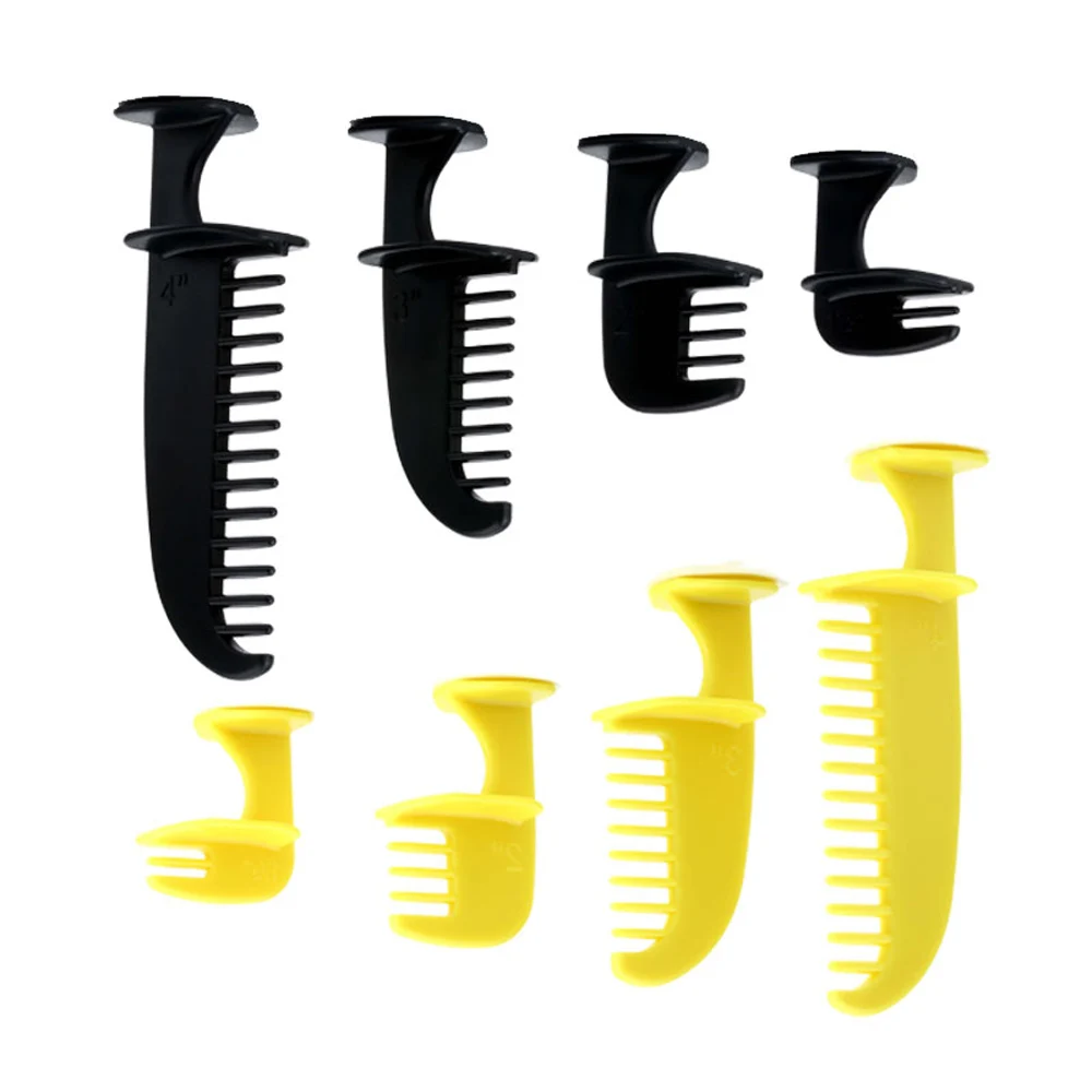 

Haircut Tool Kit Set of 4 Haircutting Guide Hair Cutting Kit Hair Cutting Comb Template M88