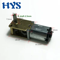 small n20 gear motor dc 3v 6v 12v speed reduce 4rpm to 381rpm pwm controller reverse metal gearbox moter diy smart model 3d