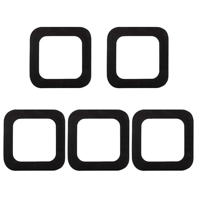 

5Pcs Universal 2 Inch Silencer Pad Trailer Hitch Receiver Cushion Rubber Pad