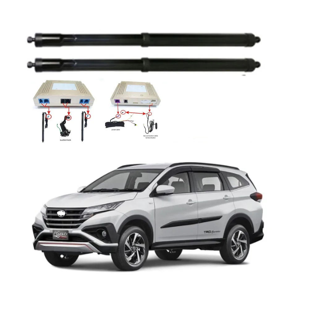 Новая электрическая задняя дверь переоборудована для Тойота Раш 2019 2020 Хвостовая