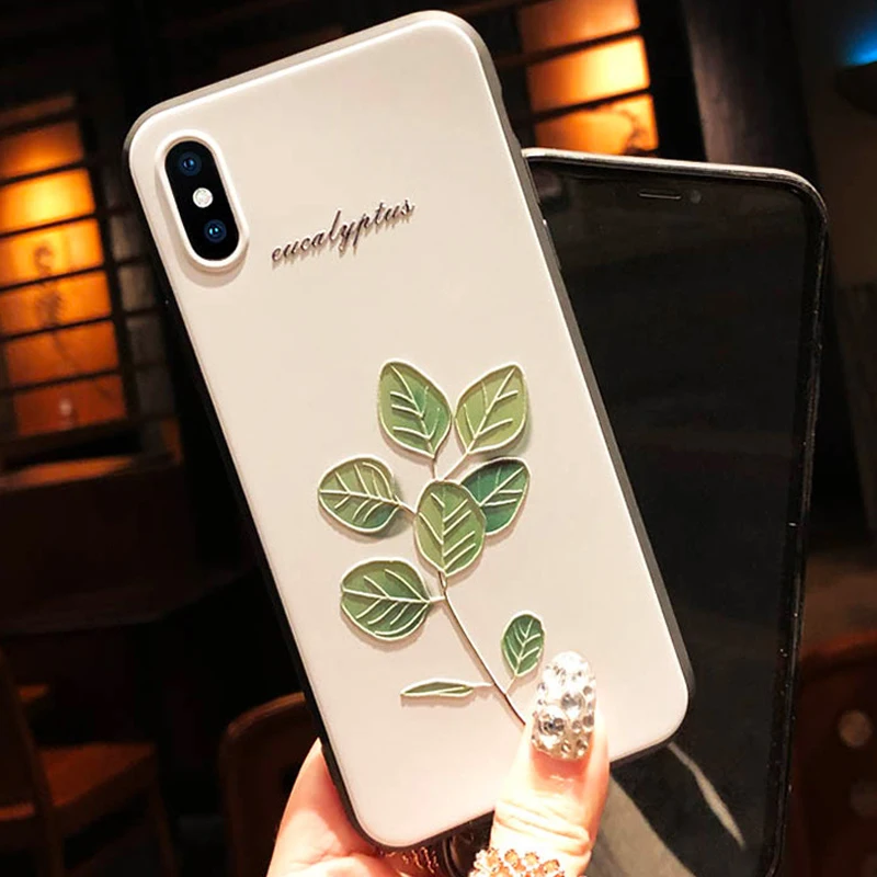 Силиконовый чехол для Huawei Honor 7 Lite с объемным цветком и тисненым тиснением чехлы