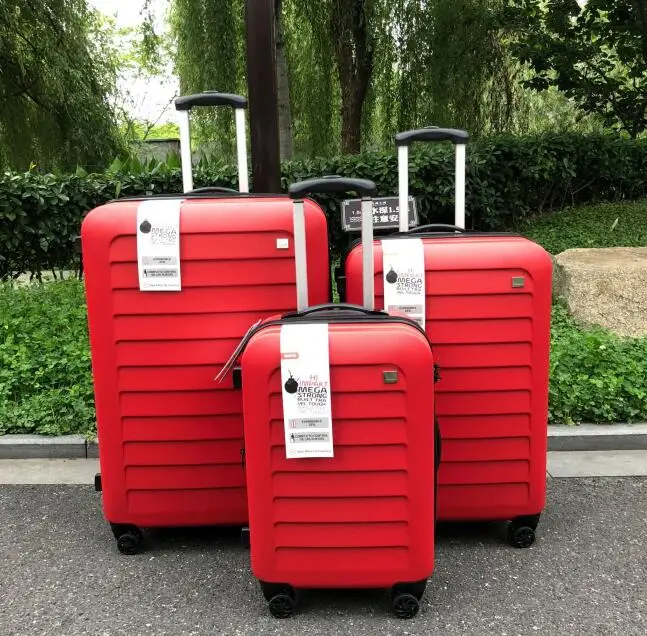 a set of 3 Carrylove 2" 25" 2" для мужчин и женщин spinner abs чехол для каюты, набор, расширяемый чехол на колесиках, багажный набор для путешествий - Цвет: a set of 3