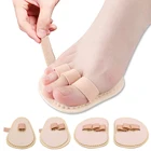 Выпрямитель для пальцев ног, защита большого пальца ноги от перекрытия пальцев, корректор для ухода за ногами, 1 шт.