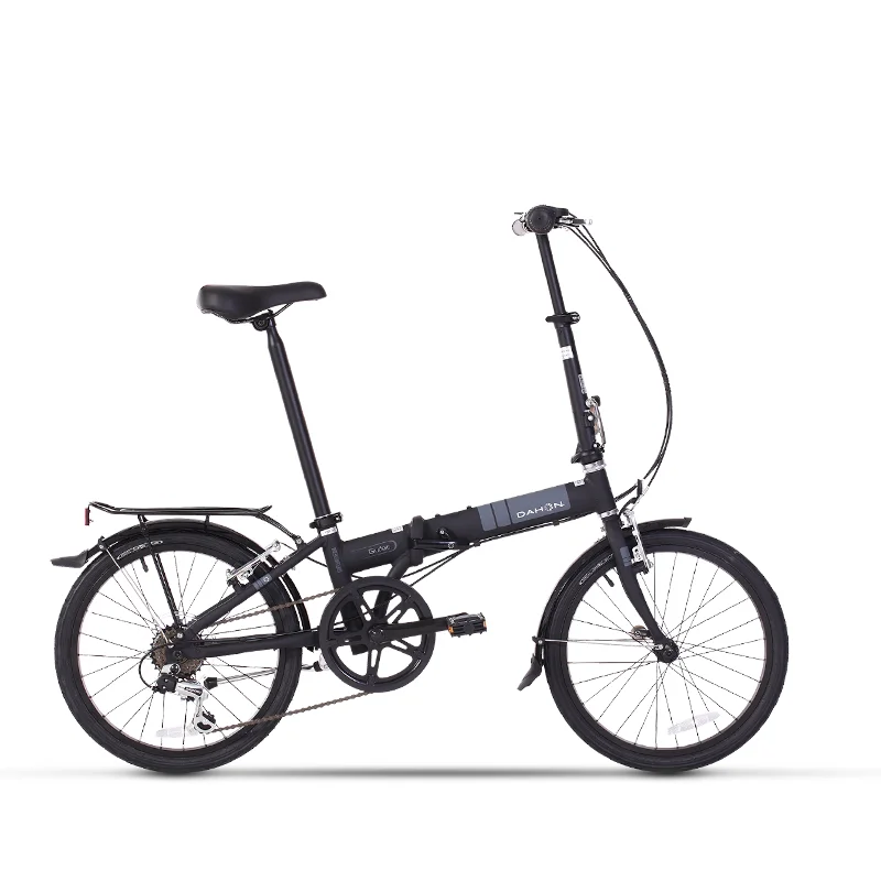 Folding Bicycle Dahon Bike GLO KAA061 Bullet Archer D6 6-speed Aluminum Alloy Frame With Fender Rear Shelf 20 Inch City Commute | Спорт и